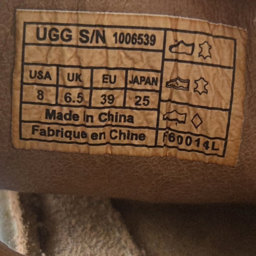 UGG Australia Women's Keala Slide Brown Sandals Size 8 - Picture 6 of 6